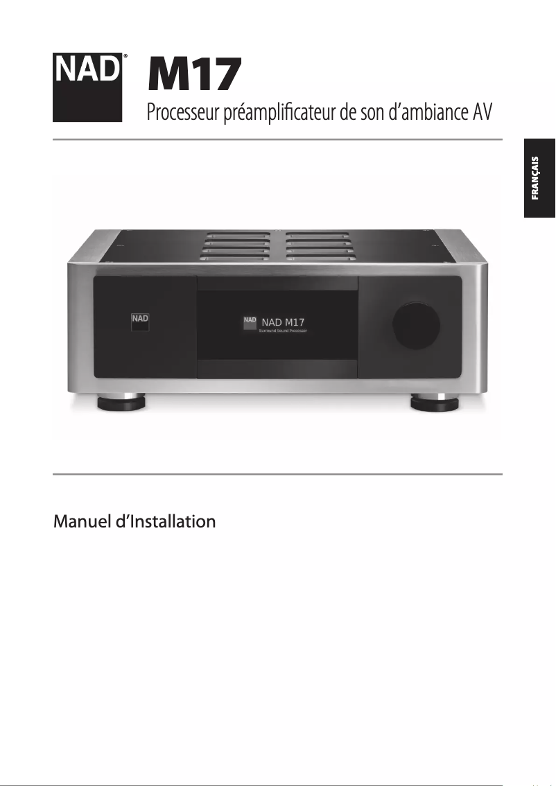 Page n°1 - Manuel utilisateur NAD M17 V2i
