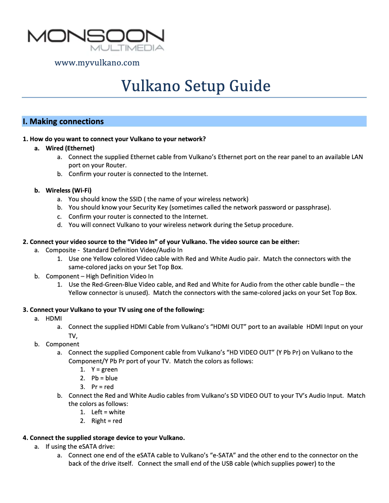 Page n°1 - Guide d'installation Envivo ENV-1151