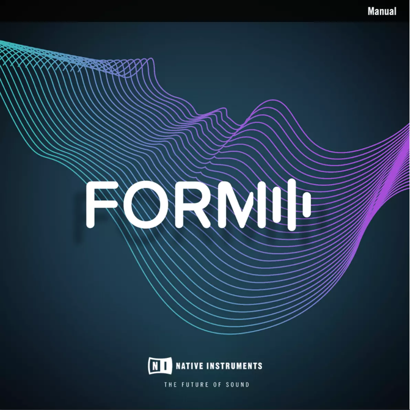 Page 1 de la notice Manuel utilisateur Native Instruments FORM
