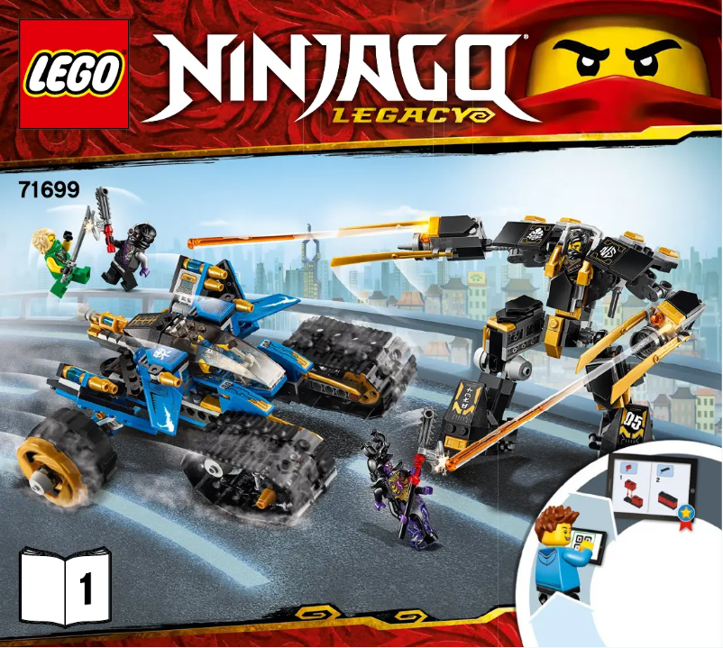 Image de la première page du manuel de l'appareil Ninjago 71699