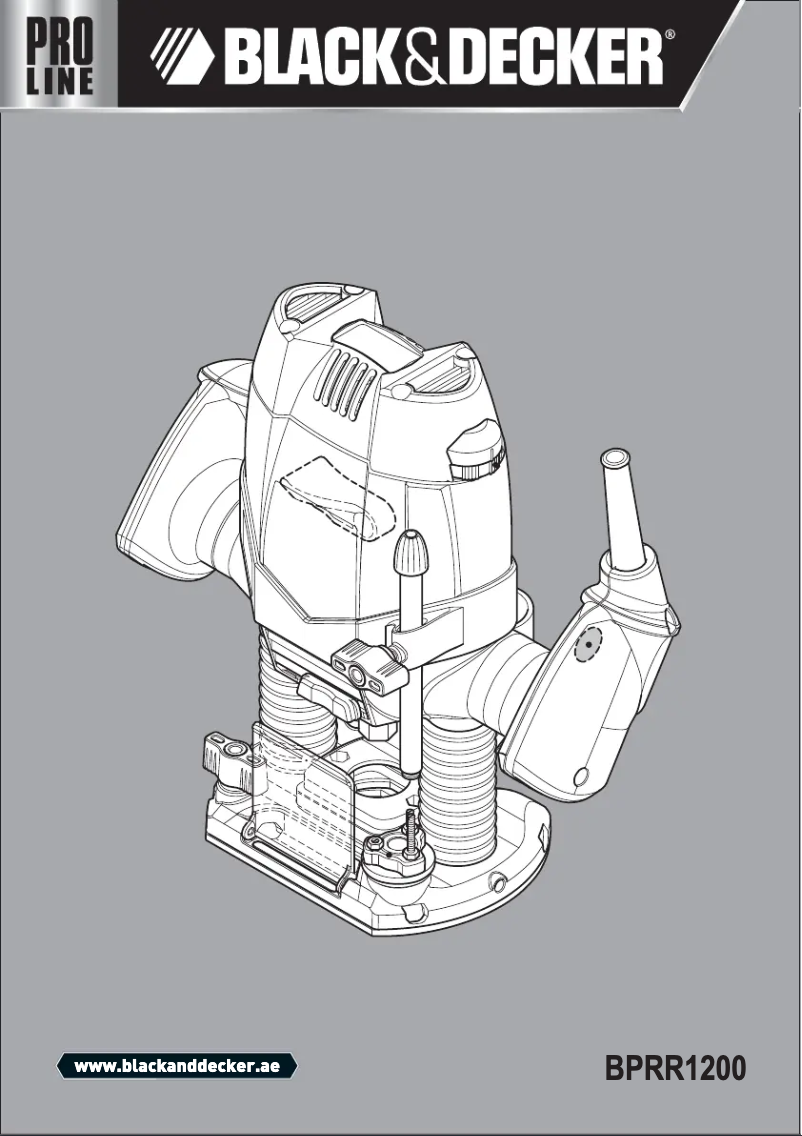 Image de la première page du manuel de l'appareil BPRR1200