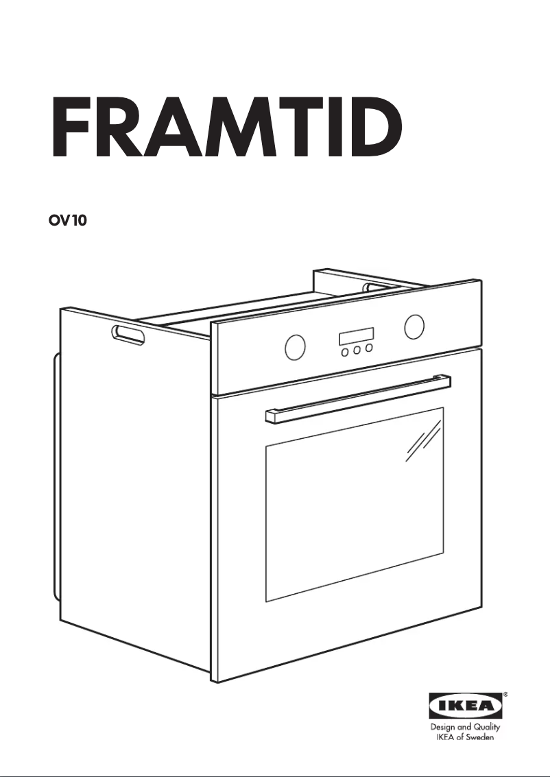 Image de la première page du manuel de l'appareil FRAMTID OV10