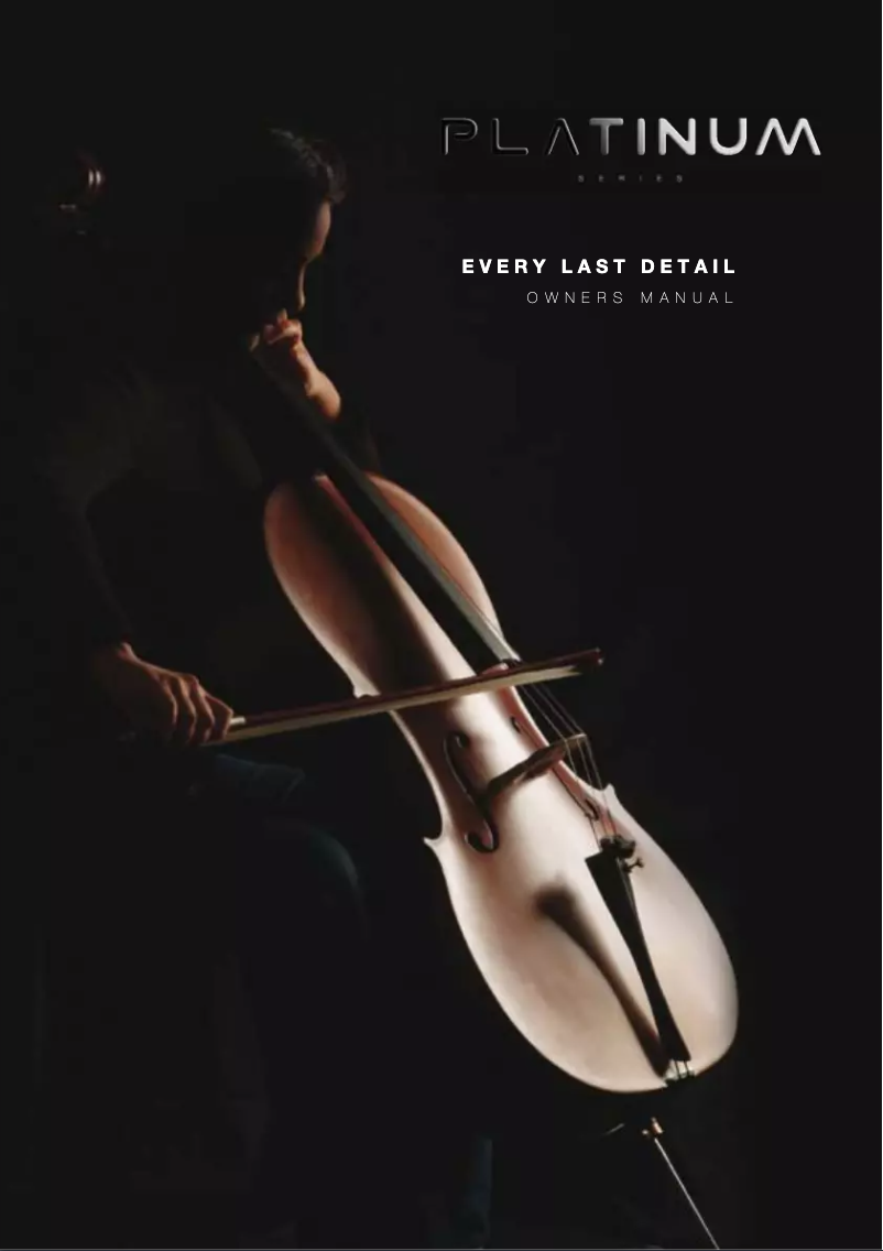 Page n°1 - Manuel utilisateur Monitor Audio PL100