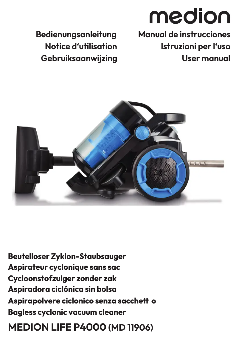 Page n°1 - Manuel utilisateur Medion LIFE P4000 (MD 11906)