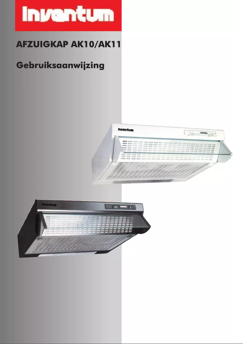 Page n°1 - Manuel utilisateur Inventum AK11