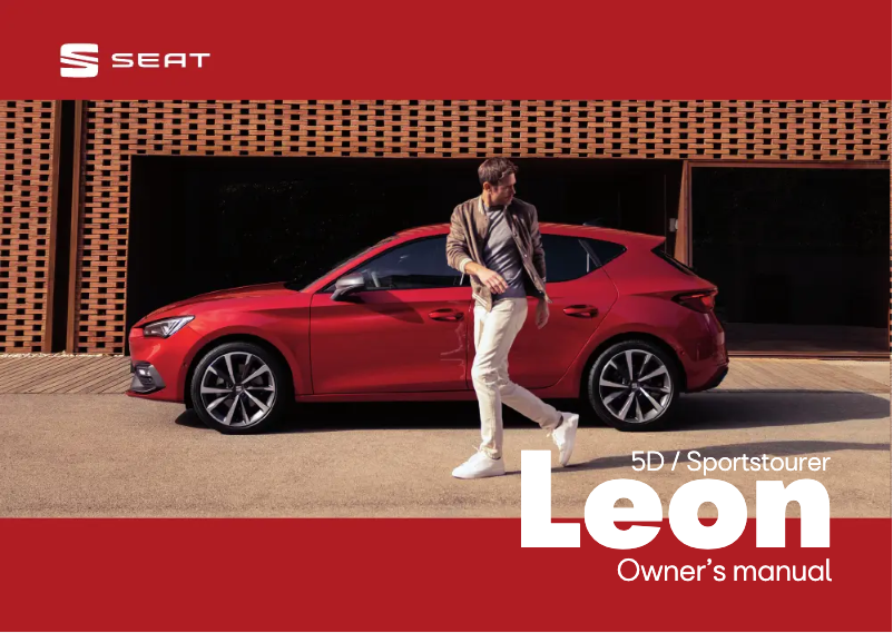 Image de la première page du manuel de l'appareil Leon Estate (2024)