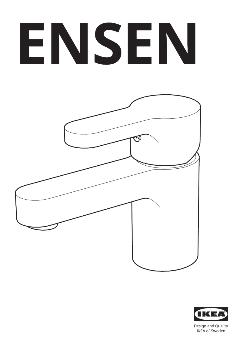 Image de la première page du manuel de l'appareil ENSEN 805.115.06