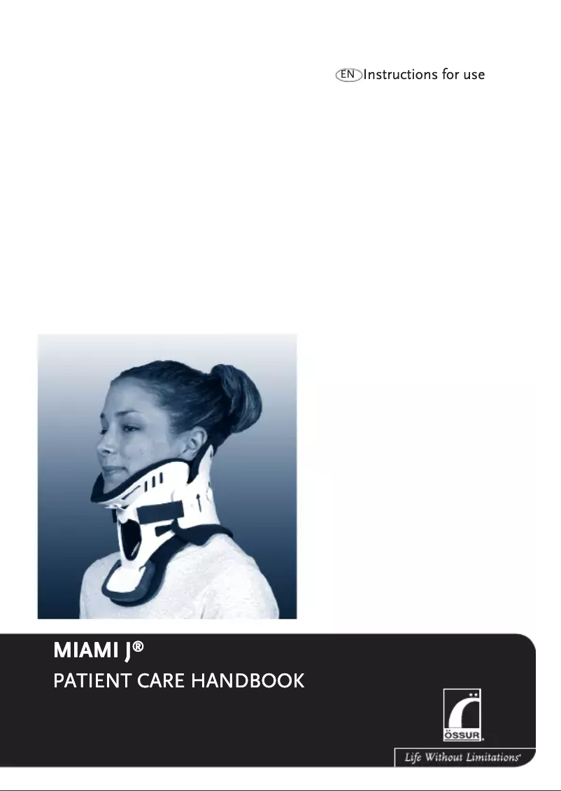Image de la première page du manuel de l'appareil Miami J