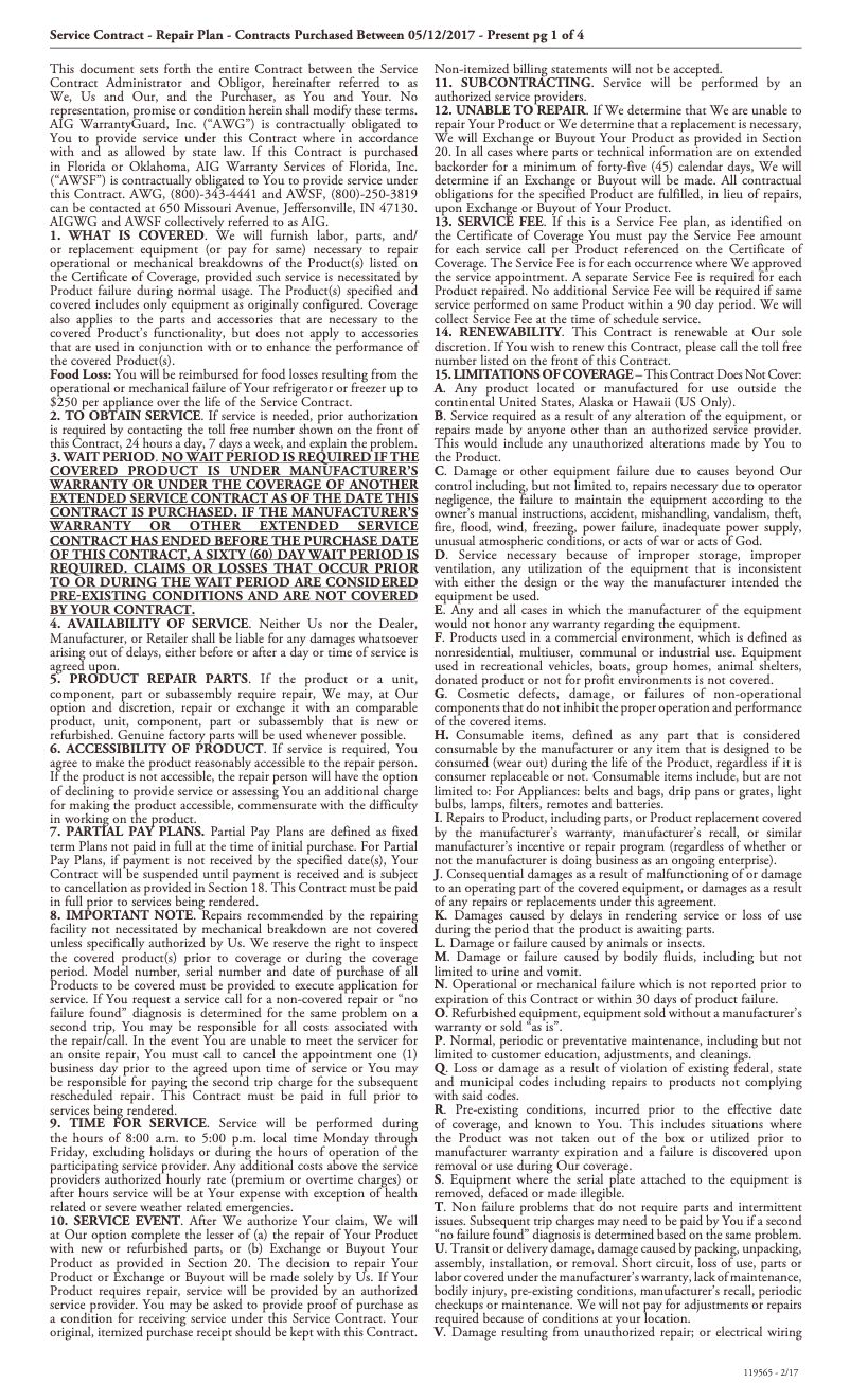 Page 1 de la notice Mode d'emploi Amana UXI1200DYS