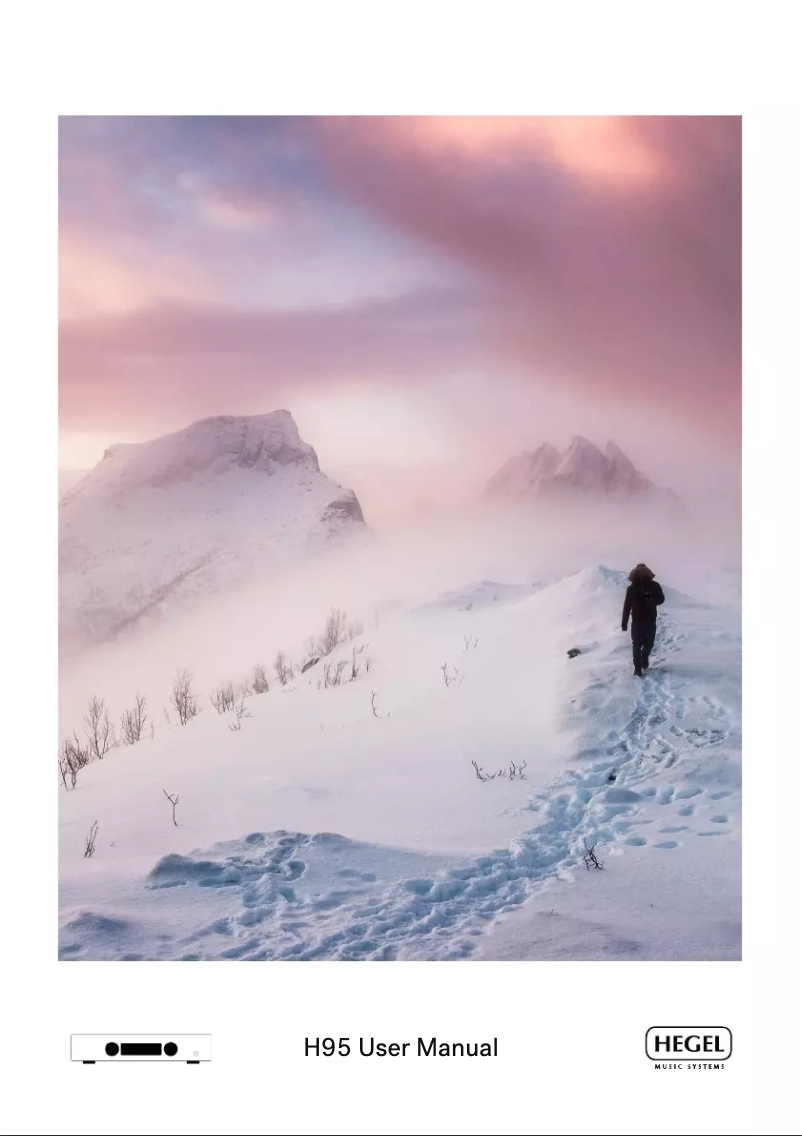 Page 1 de la notice Manuel utilisateur Hegel H95