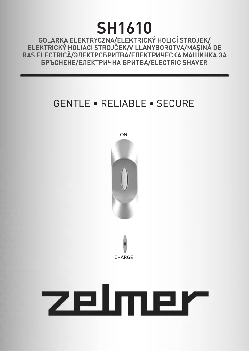 Página 1 del manual Manual de usuario Zelmer SH1610