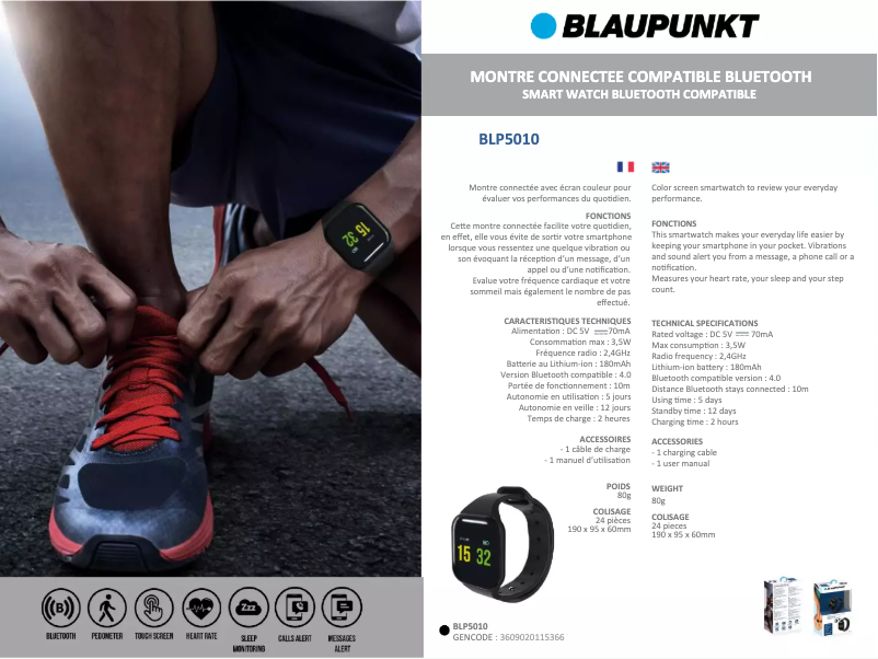 Page n°1 - Manuel utilisateur Blaupunkt BLP5010