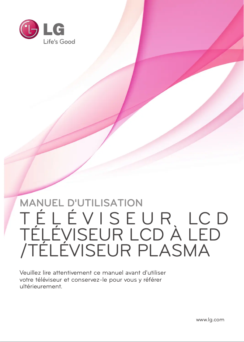 Image de la première page du manuel de l'appareil 42LV3530