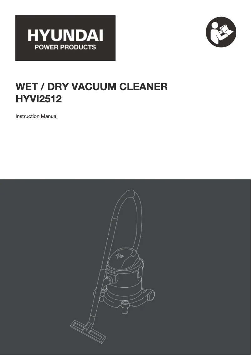 Image de la première page du manuel de l'appareil HYVI2512