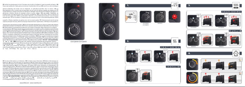 Imagen de la primera página del manual del dispositivo Vectissimo CQ3030