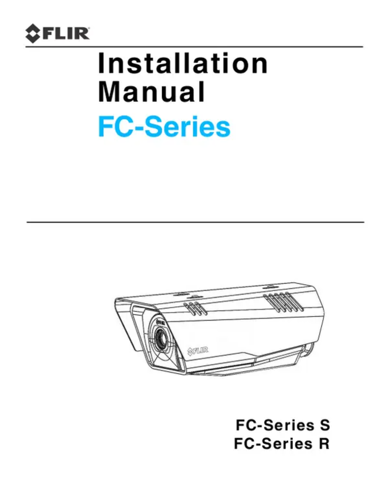 Page 1 de la notice Manuel utilisateur FLIR FC-334