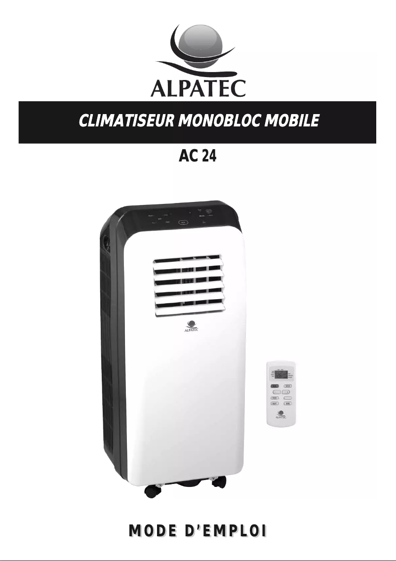 Page n°1 - Manuel utilisateur Alpatec AC 24