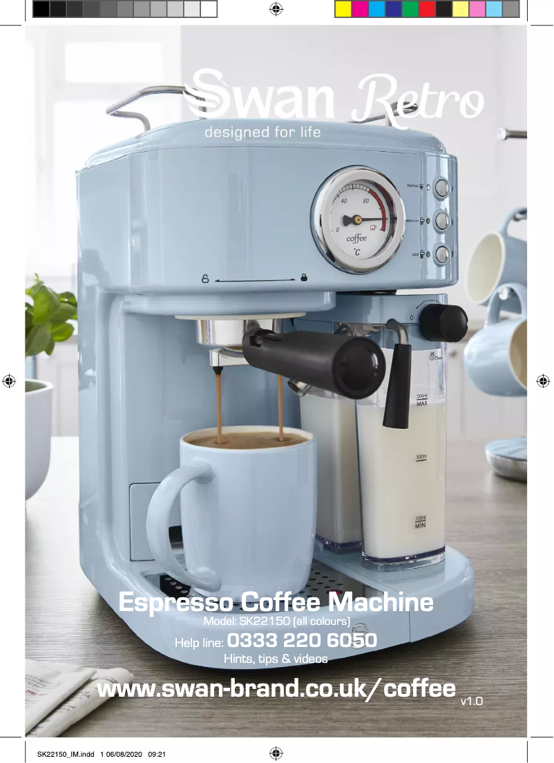 Image de la première page du manuel de l'appareil SK22150