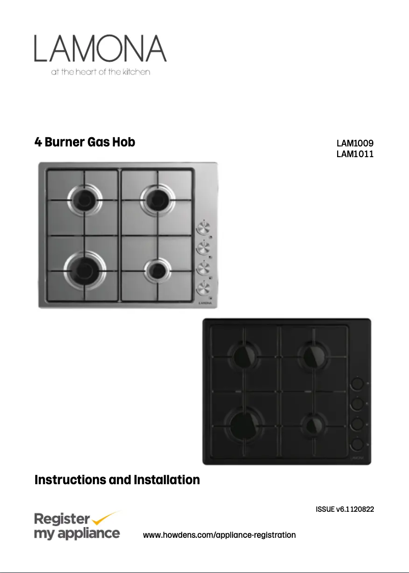 Image de la première page du manuel de l'appareil LAM1011