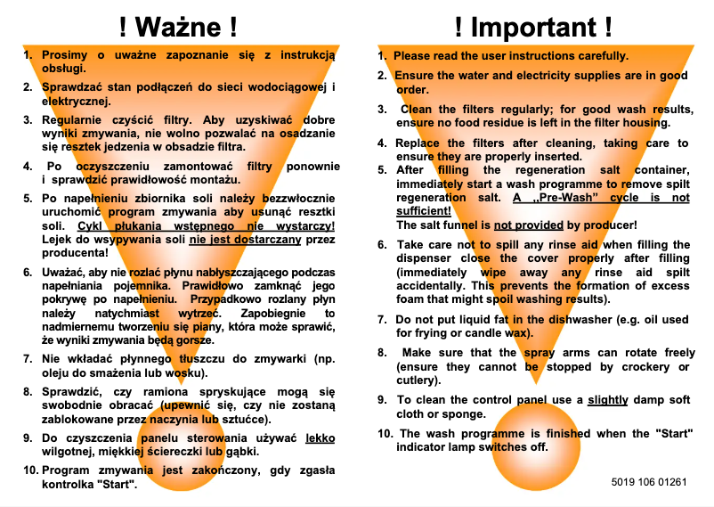 Image de la première page du manuel de l'appareil ADP 6900 IX