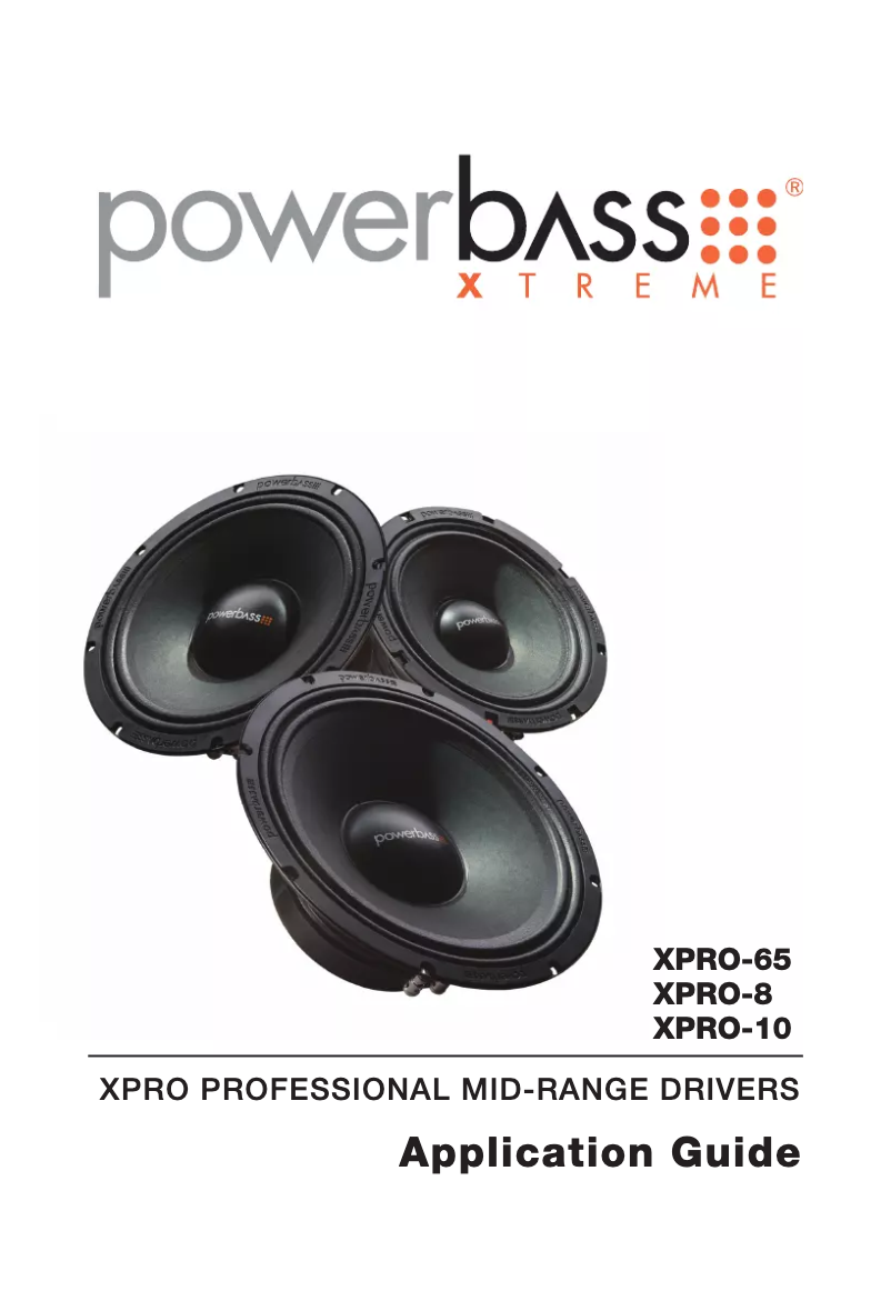 Imagen de la primera página del manual del dispositivo XPRO-8