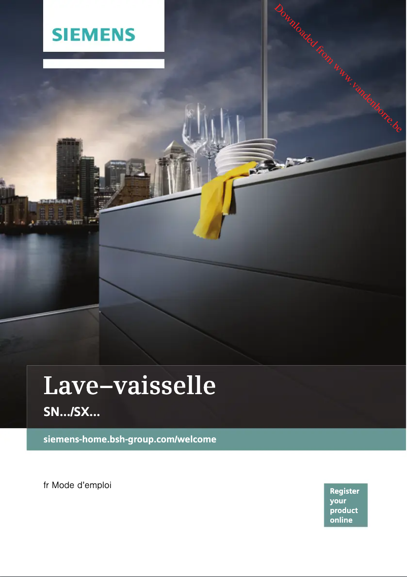 Image de la première page du manuel de l'appareil SN236W00NE