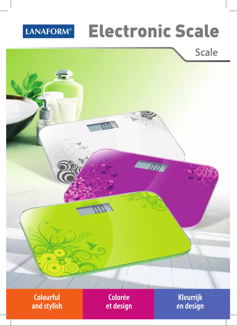 Page 1 de la notice Manuel utilisateur Lanaform LA090303