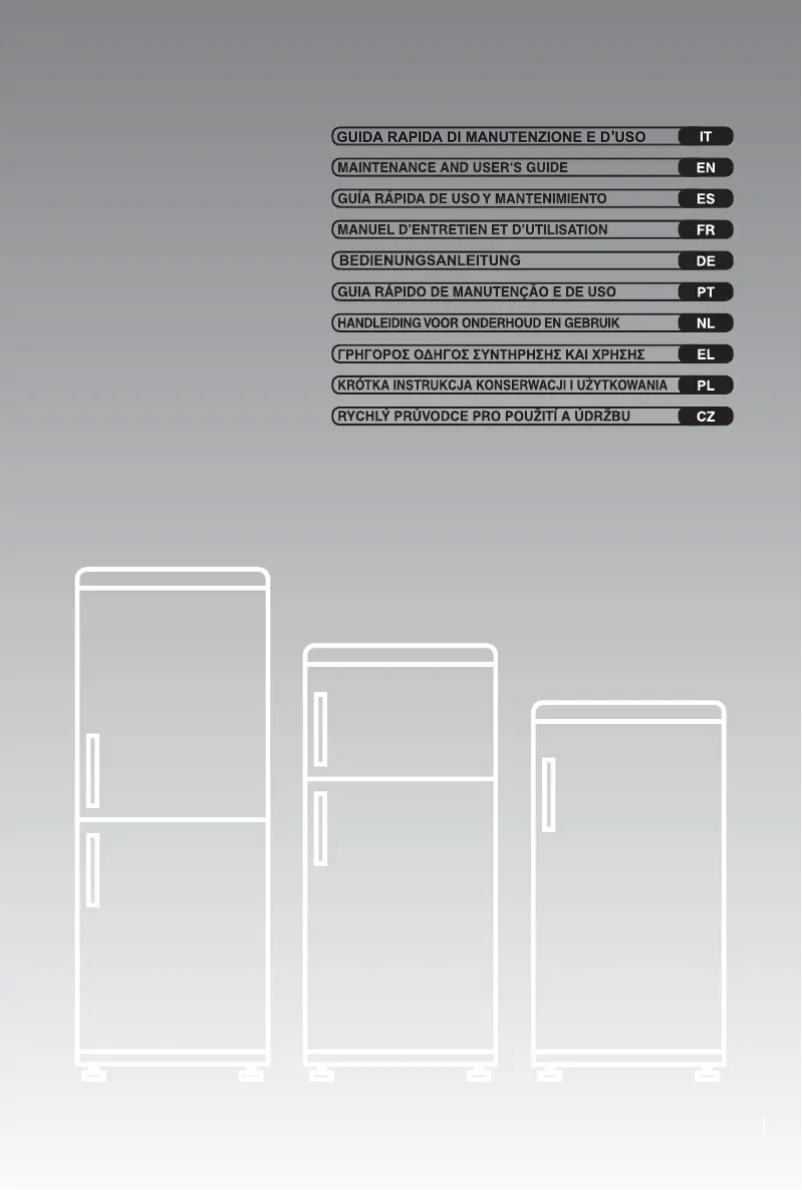 Page n°1 - Manuel utilisateur Candy CCBF PO 6182X