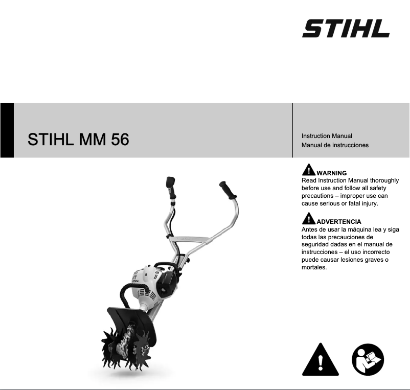 Imagen de la primera página del manual del dispositivo MM 56 C-E