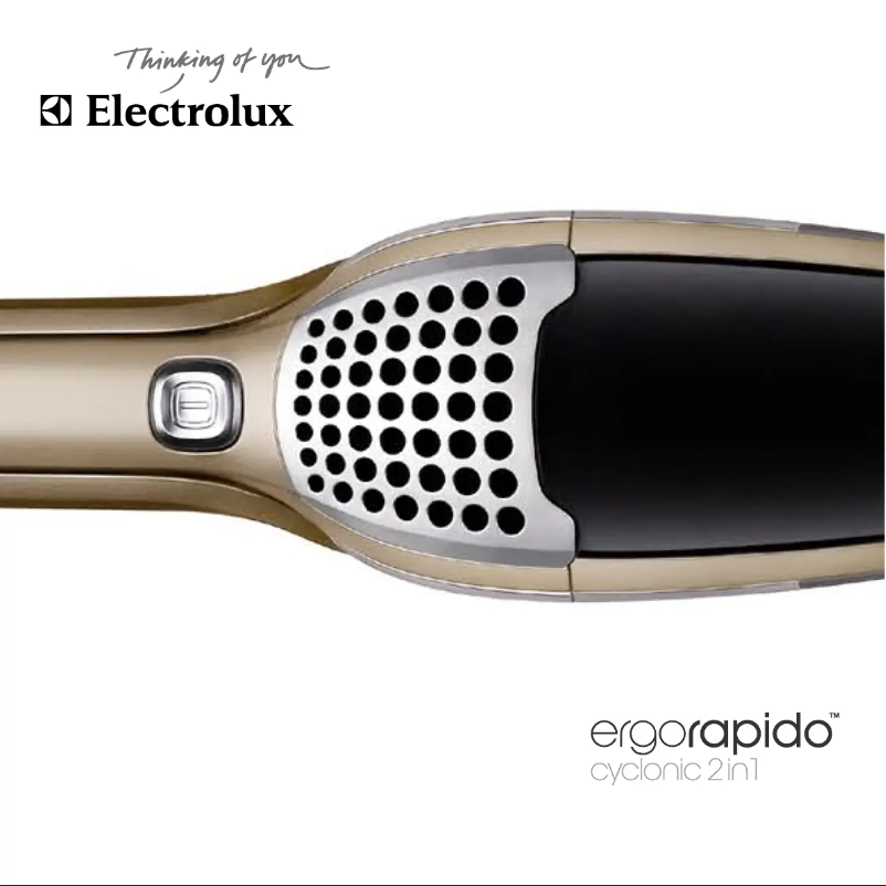 Page n°1 - Manuel utilisateur Electrolux Ergorapido Cyclonic 2 in 1