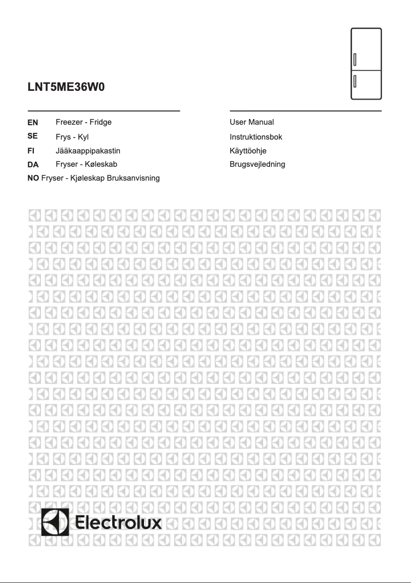 Image de la première page du manuel de l'appareil LNT5ME36W0