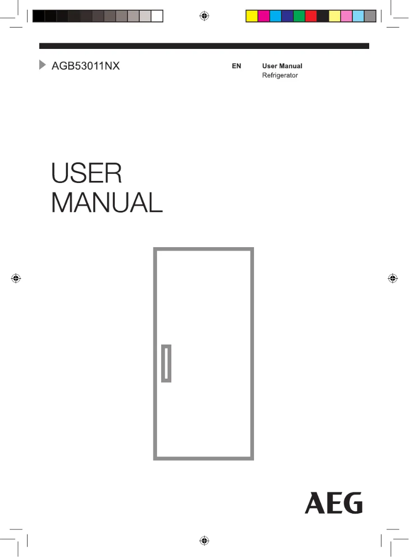 Image de la première page du manuel de l'appareil AGB53011NX