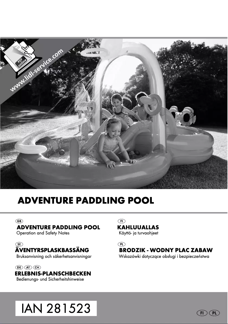 Page 1 de la notice Manuel utilisateur Crivit IAN 71325