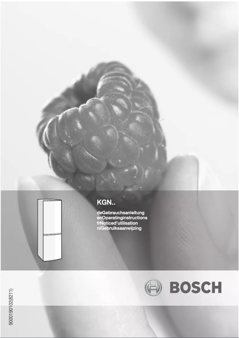 Page n°1 - Manuel utilisateur Bosch KGN39A90