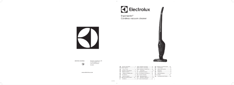 Page n°1 - Manuel utilisateur Electrolux EER77MBM