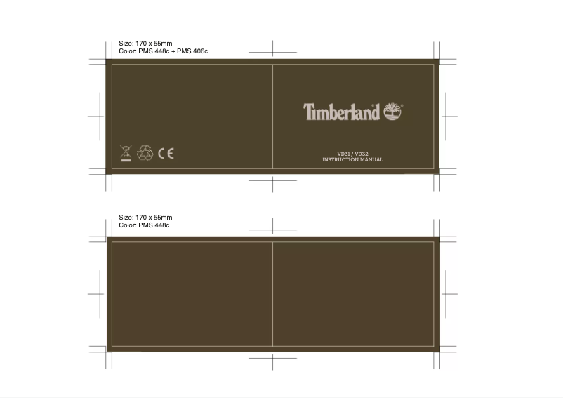 Page 1 de la notice Manuel utilisateur Timberland Maynard TBL.15251