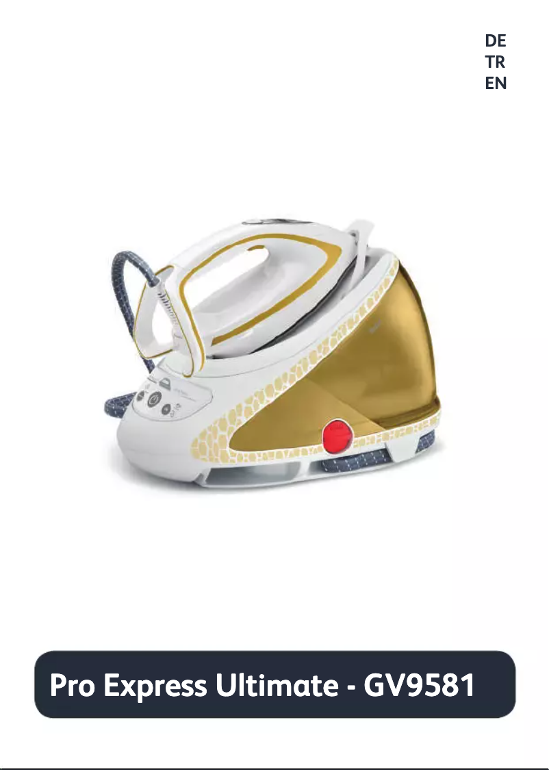 Image de la première page du manuel de l'appareil Pro Express Ultimate GV9567