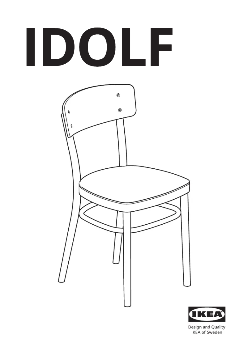 Página 1 del manual Manual de usuario Ikea IDOLF 802.251.66