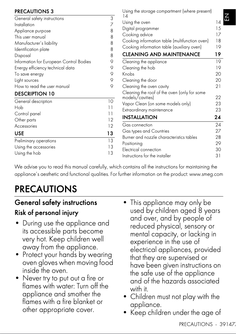 Image de la première page du manuel de l'appareil SYD4110-1