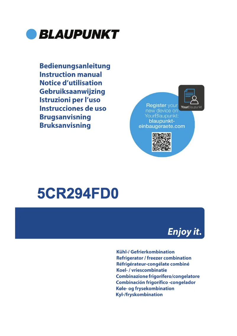 Image de la première page du manuel de l'appareil 5CR294FD0