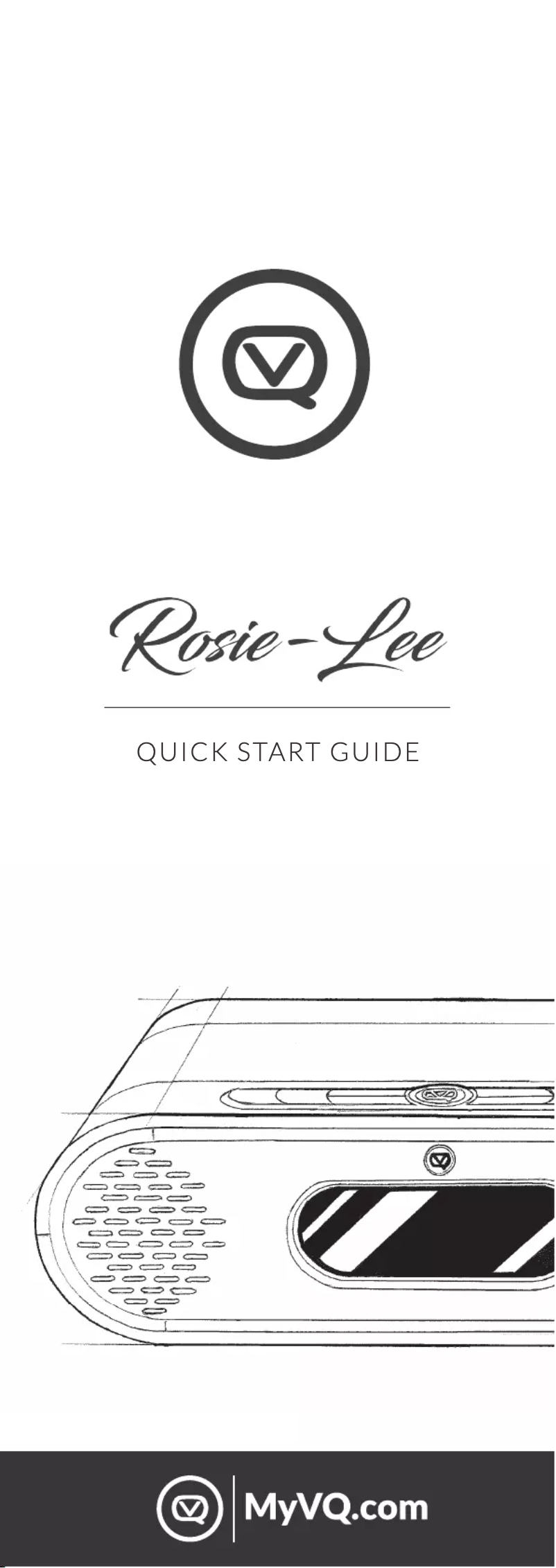 Page n°1 - Manuel utilisateur VQ Rosie-Lee
