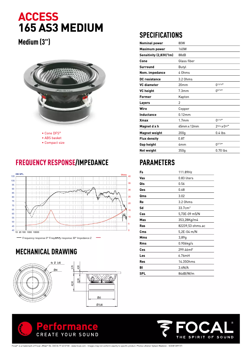 Imagen de la primera página del manual del dispositivo 165 AS 3