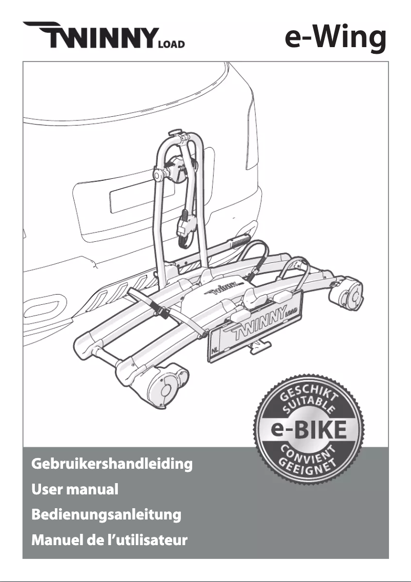 Page n°1 - Manuel utilisateur Twinny Load E-Wing