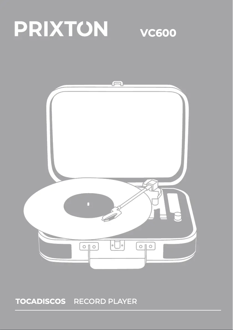 Page n°1 - Manuel utilisateur Prixton VC600