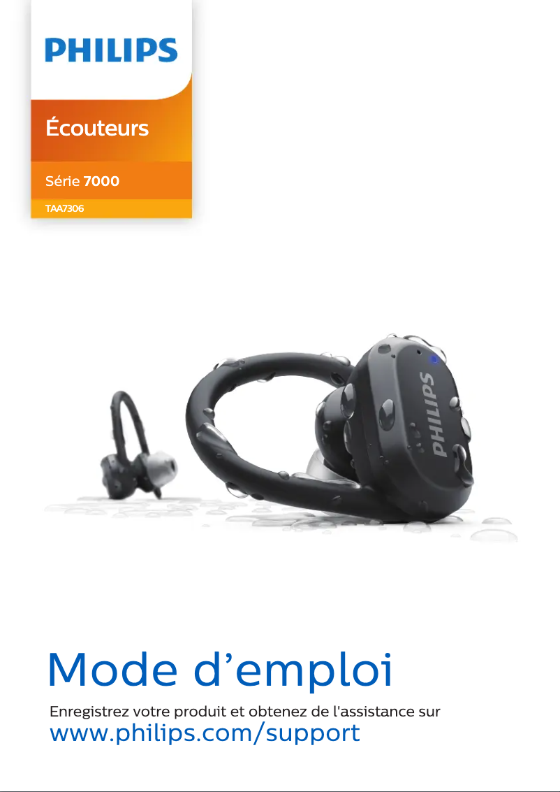 Image de la première page du manuel de l'appareil TAA7306