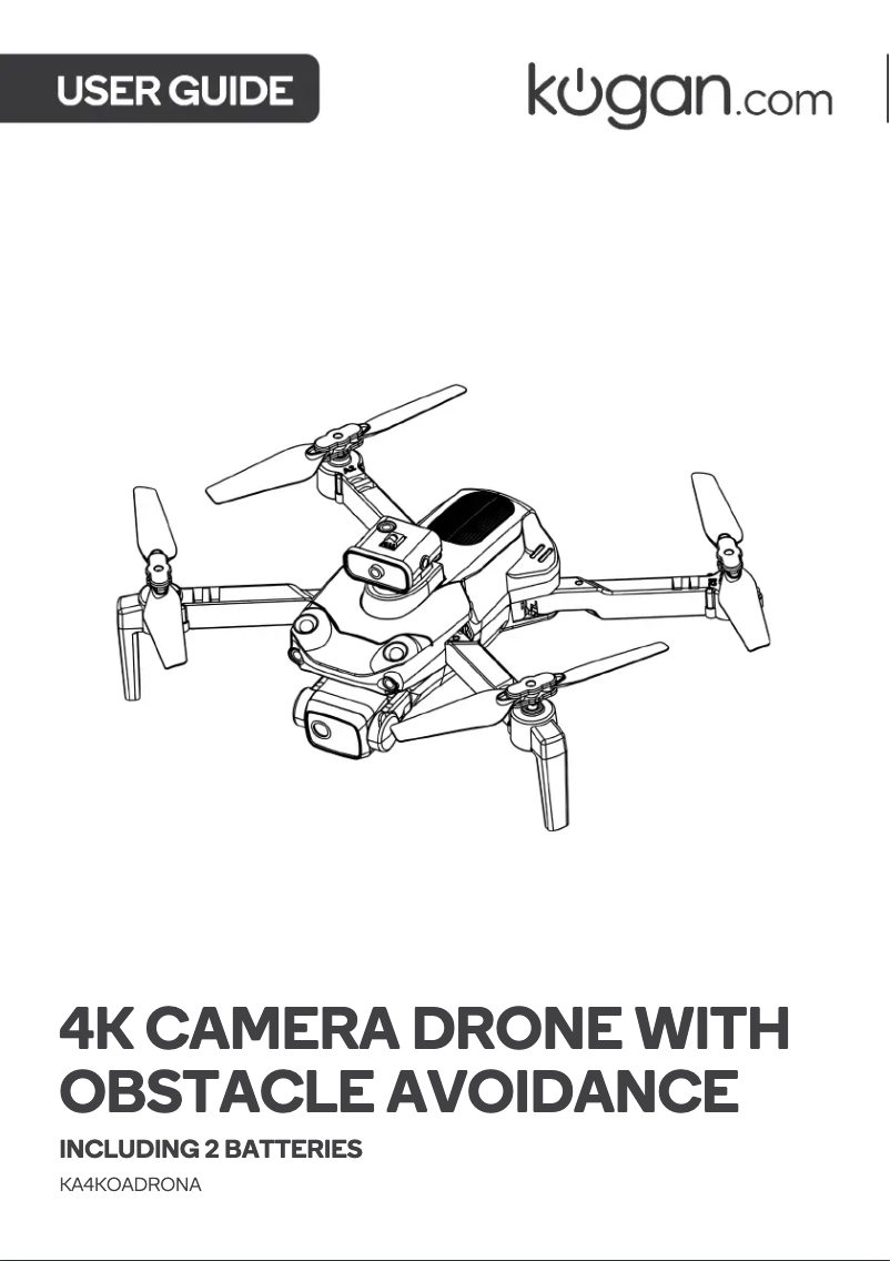 Page n°1 - Manuel utilisateur Kogan KA4KOADRONA