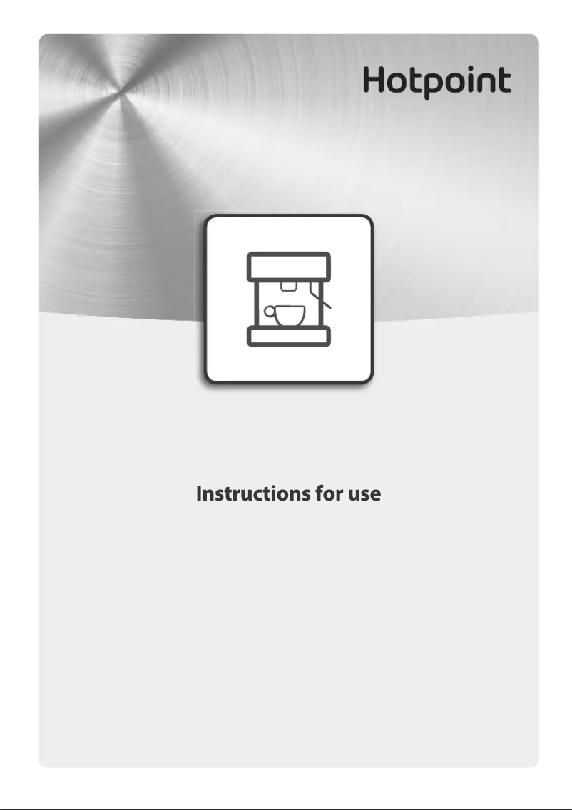 Página 1 del manual Manual de usuario Hotpoint CM5038IXH