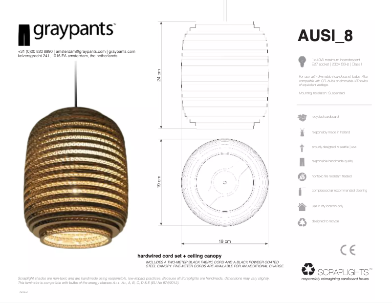 Page n°1 - Manuel utilisateur Graypants Ausi 8