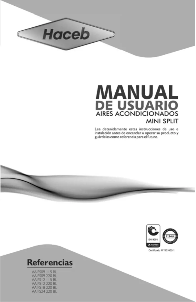 Image de la première page du manuel de l'appareil FS09 115 BL