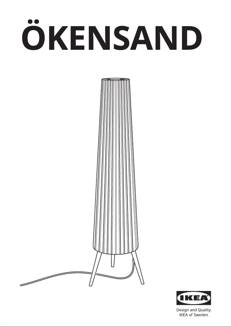 Image de la première page du manuel de l'appareil ÖKENSAND 105.415.35